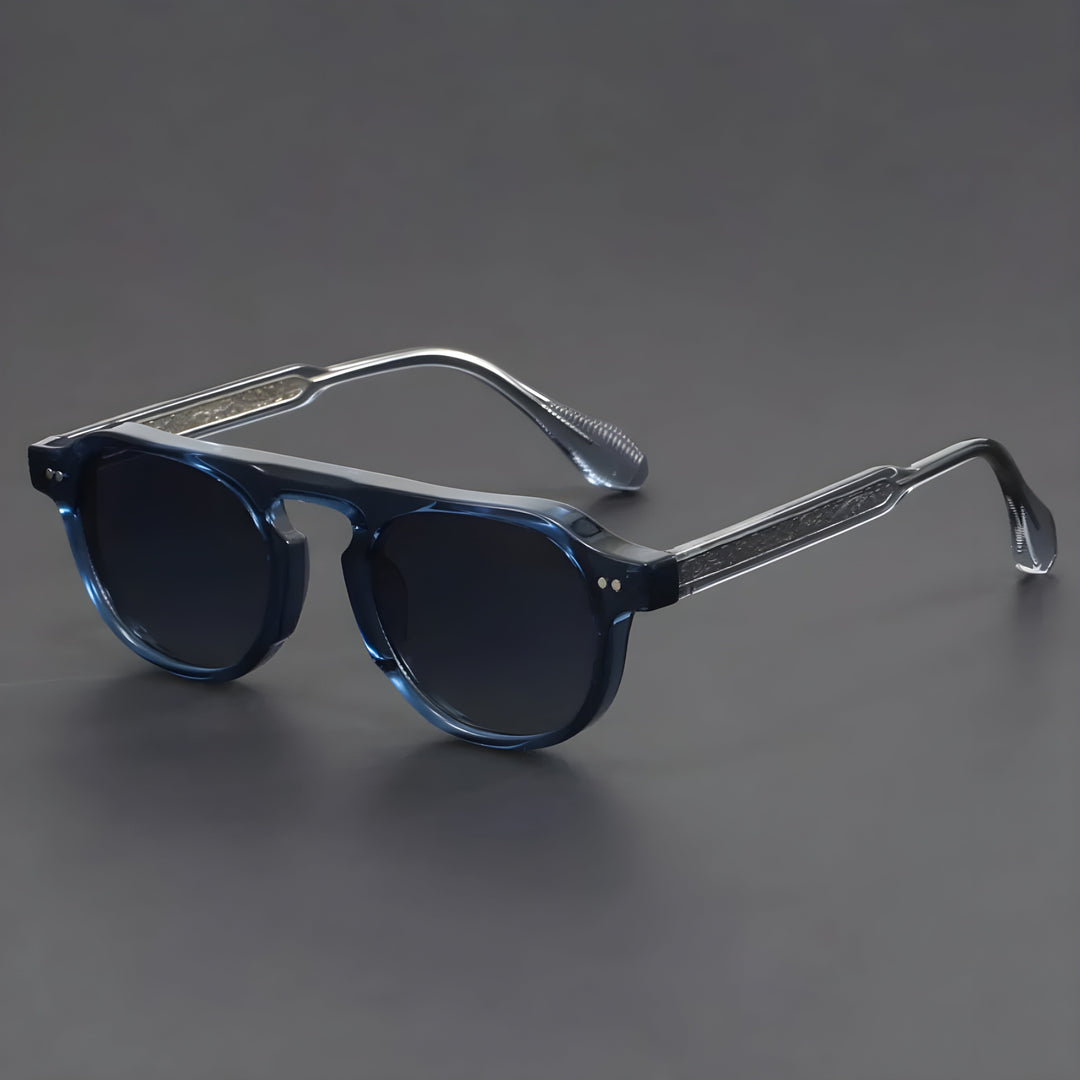 Lightweight men’s sunglasses – retro design, durable material, for every occasion