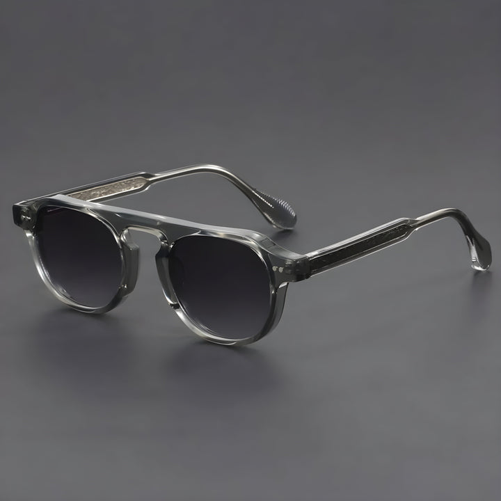 Lightweight men’s sunglasses – retro design, durable material, for every occasion