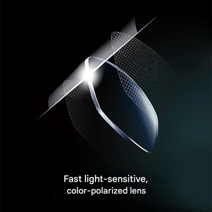 Lightweight unisex polarized sunglasses – flexible design, metal frame, for day and night