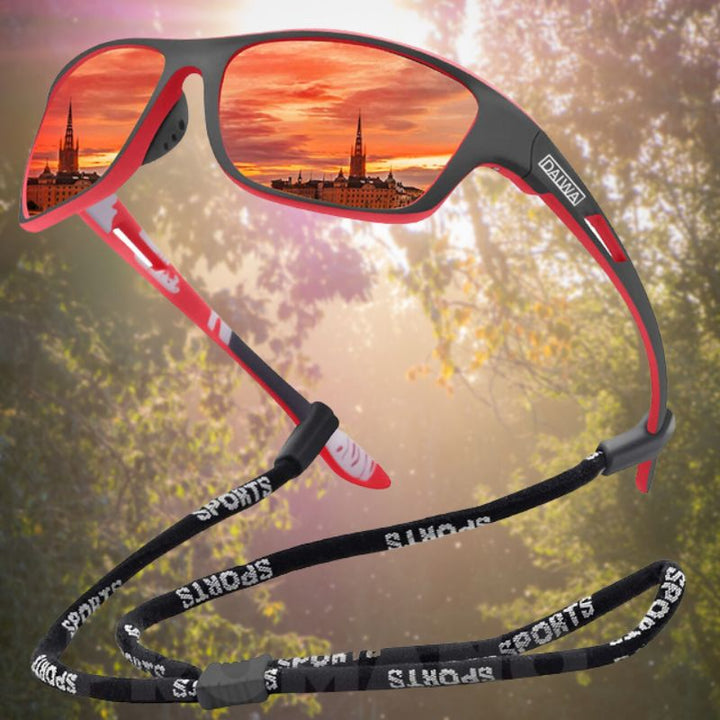 Lightweight unisex outdoor sports sunglasses – polarized TAC lens, scratch-resistant, for active recreation
