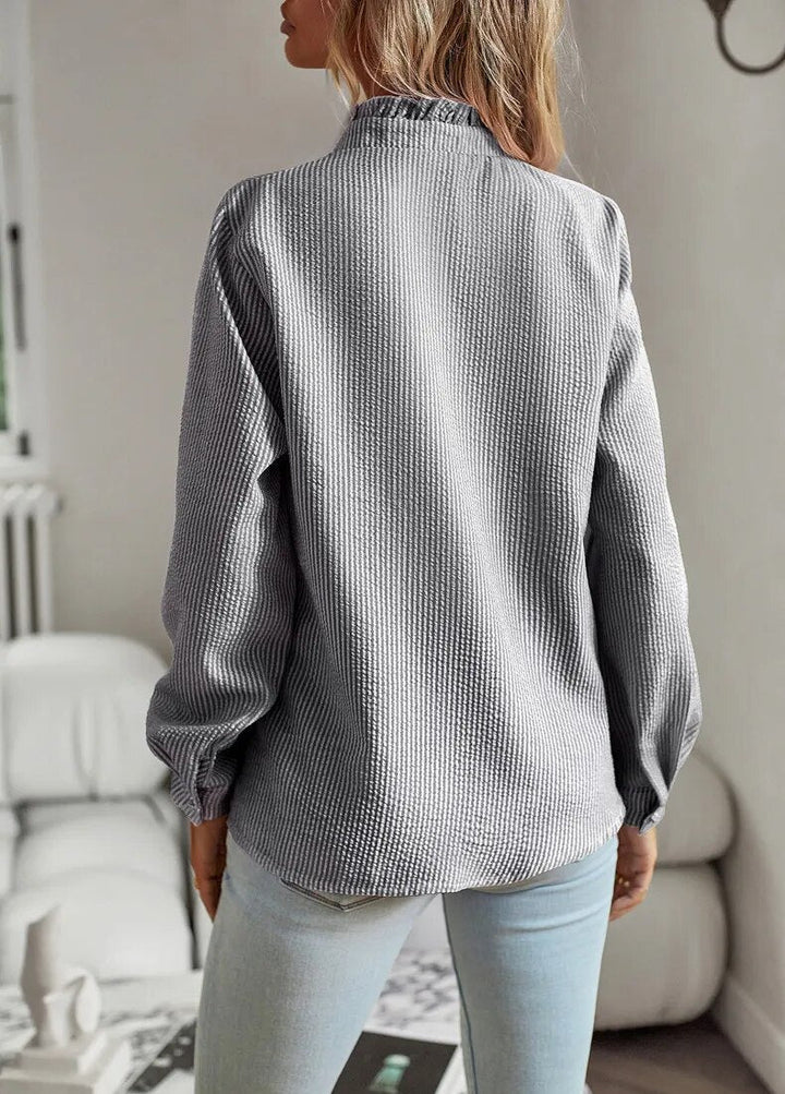 Airy Loose Fit Blouse for Women in Soft Breathable Fabric - Stylish Summer Top Available in Multiple Colors