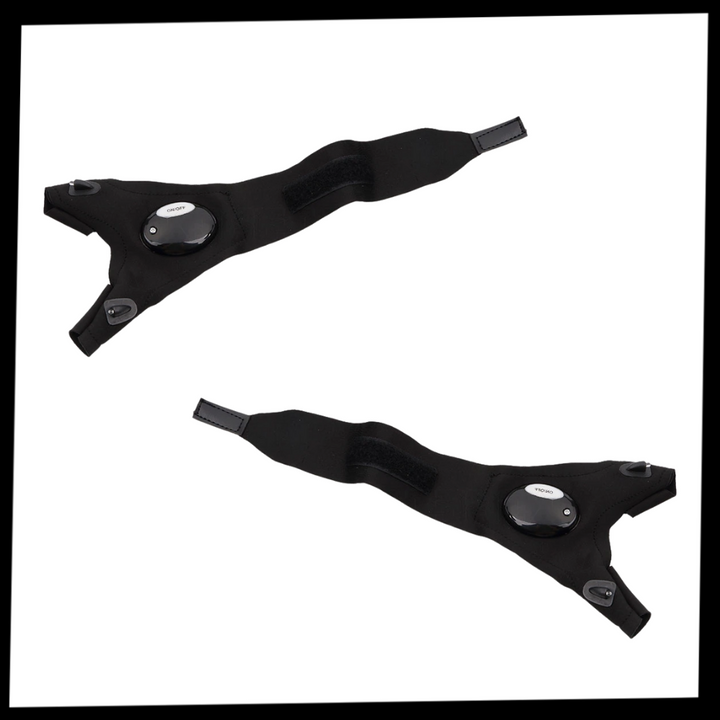 LED Gloves With Waterproof Lights - Battery Powered, Comfortable for Camping and Repairs