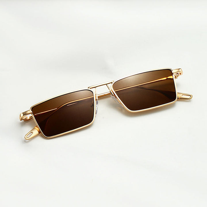 Lightweight men’s aviator sunglasses – modern design, plastic, for sunny days
