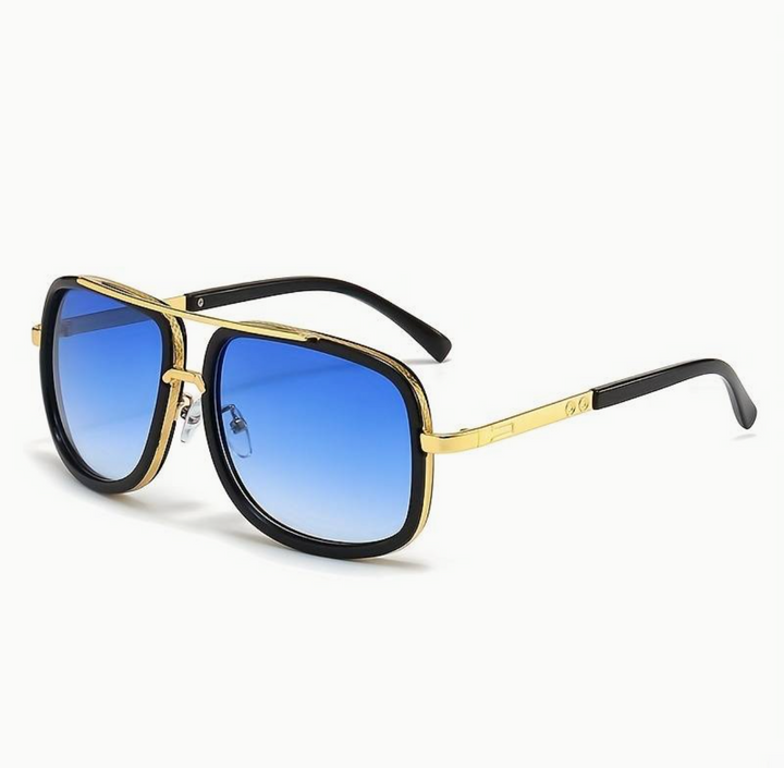 Lightweight unisex sunglasses – modern square frame, UV400 protection, for travel and leisure
