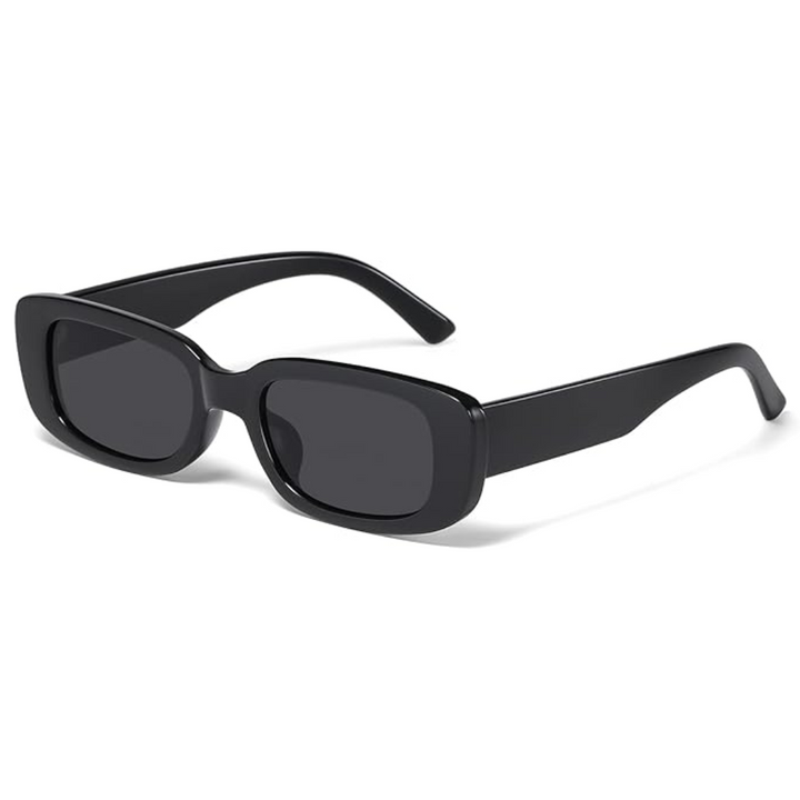 Lightweight women’s retro sunglasses – rectangular Y2K design, UV400 protection, for summer 2025