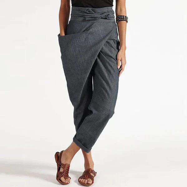 Lightweight &amp; comfortable women’s summer pants – fashionable cut, breathable material, ideal for warm days