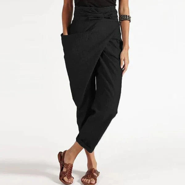 Lightweight &amp; comfortable women’s summer pants – fashionable cut, breathable material, ideal for warm days