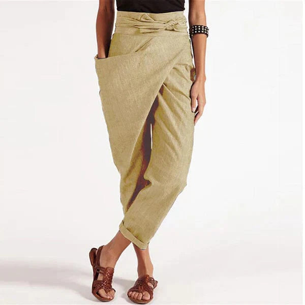 Lightweight &amp; comfortable women’s summer pants – fashionable cut, breathable material, ideal for warm days