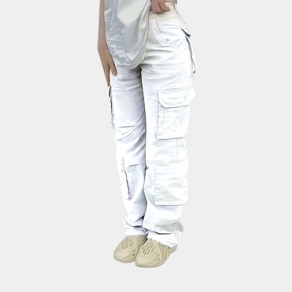 Lightweight &amp; versatile women’s cargo pants – breathable design, durable fabric, ideal for summer