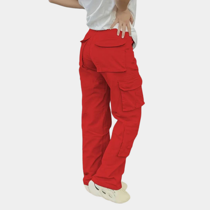 Lightweight &amp; versatile women’s cargo pants – breathable design, durable fabric, ideal for summer