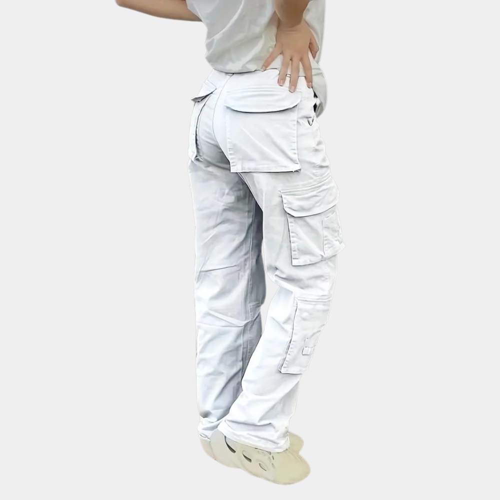 Lightweight &amp; versatile women’s cargo pants – breathable design, durable fabric, ideal for summer
