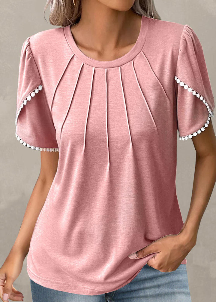 Lightweight &amp; flattering women’s blouse – relaxed fit, cotton, for summer