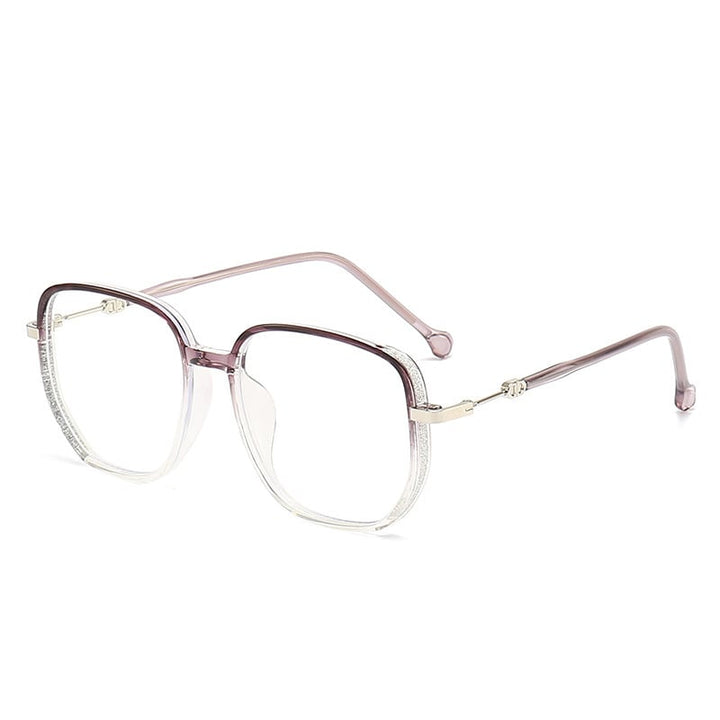 Lightweight women’s anti-blue light reading glasses – rimless design, durable, for screen work