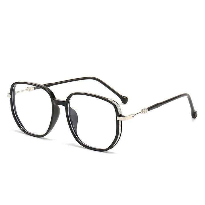 Lightweight women’s anti-blue light reading glasses – rimless design, durable, for screen work