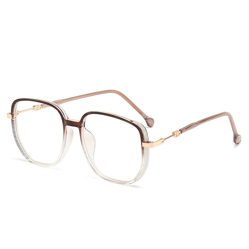Lightweight women’s anti-blue light reading glasses – rimless design, durable, for screen work