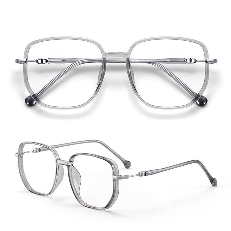 Lightweight women’s anti-blue light reading glasses – rimless design, durable, for screen work