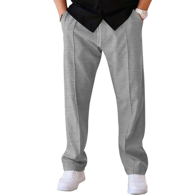 Lightweight &amp; comfortable men’s wide-leg pants – breathable fabric, casual style, perfect for summer