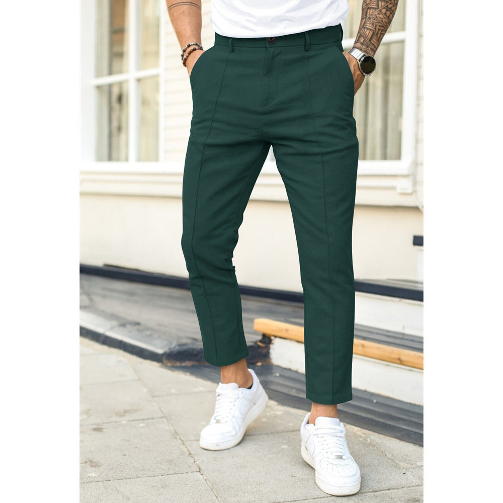 Lightweight &amp; versatile men’s casual trousers – relaxed fit, soft fabric, for everyday wear