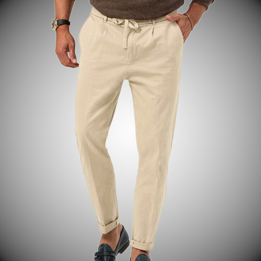 Lightweight men’s hybrid pants – slim fit, breathable fabric, for casual and active wear
