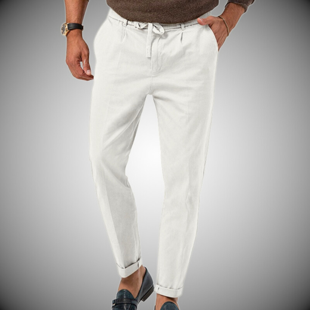 Lightweight men’s hybrid pants – slim fit, breathable fabric, for casual and active wear
