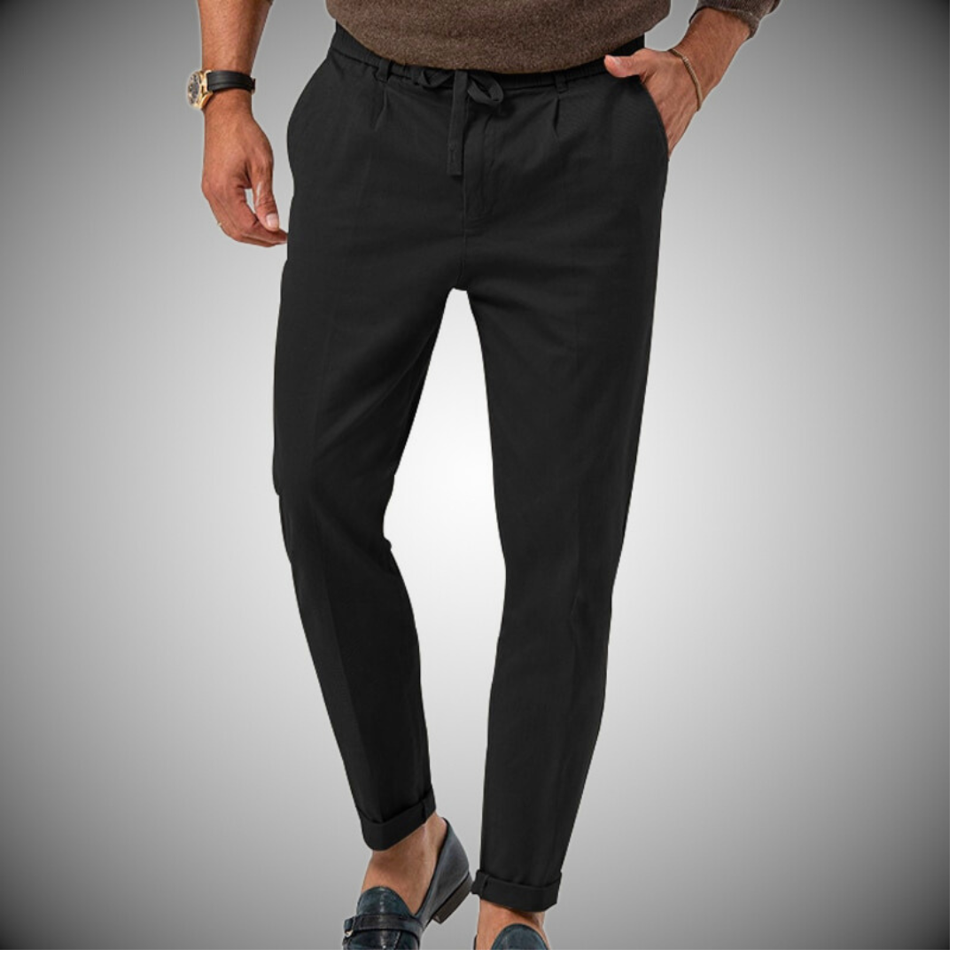 Lightweight men’s hybrid pants – slim fit, breathable fabric, for casual and active wear