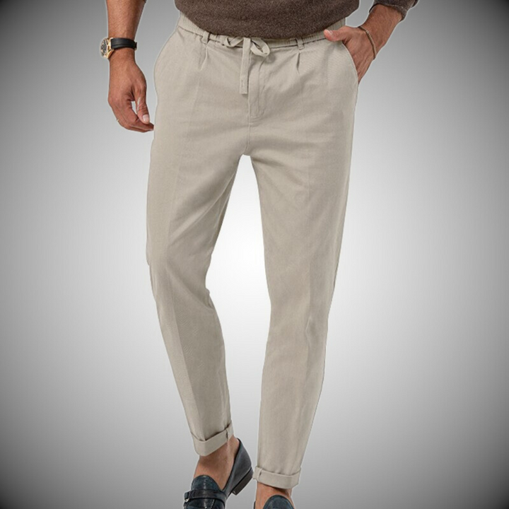 Lightweight men’s hybrid pants – slim fit, breathable fabric, for casual and active wear