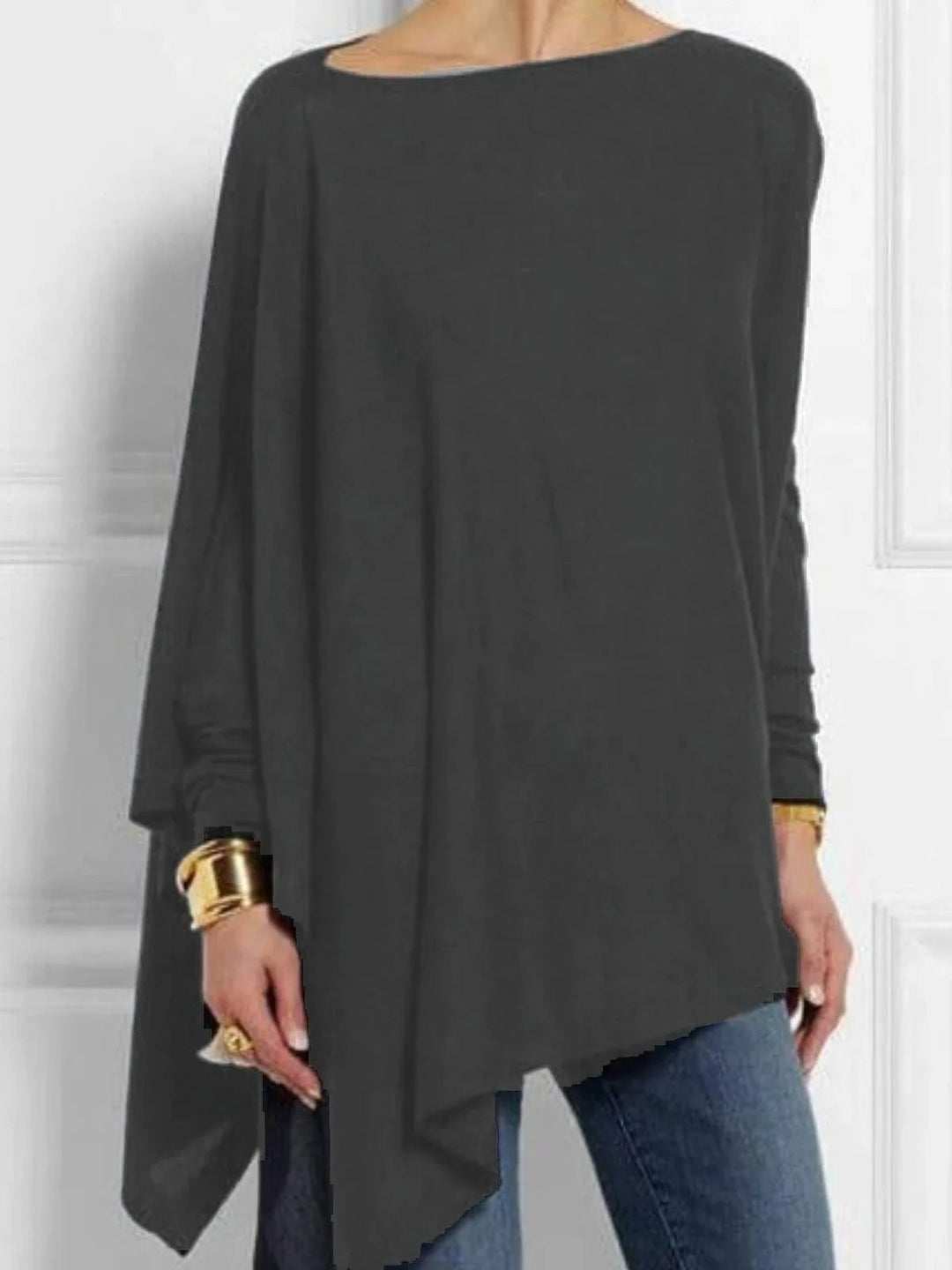 Lightweight women’s tunic shirt – relaxed fit, soft cotton, for everyday wear