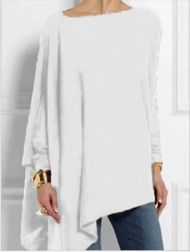 Lightweight women’s tunic shirt – relaxed fit, soft cotton, for everyday wear
