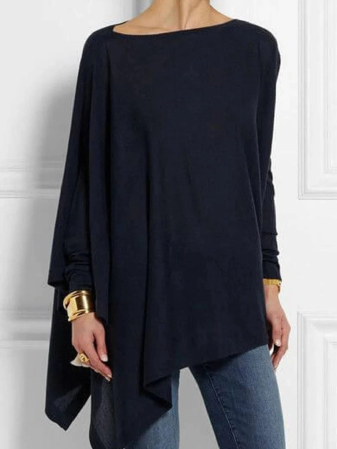 Lightweight women’s tunic shirt – relaxed fit, soft cotton, for everyday wear