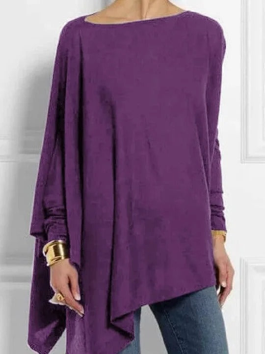 Lightweight women’s tunic shirt – relaxed fit, soft cotton, for everyday wear
