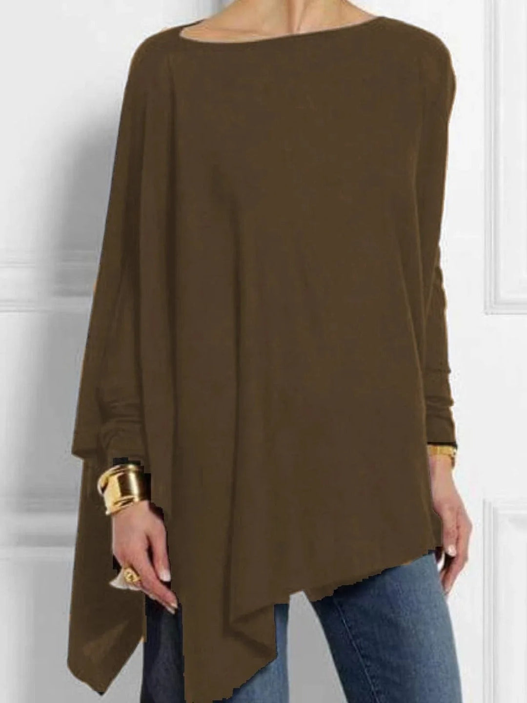 Lightweight women’s tunic shirt – relaxed fit, soft cotton, for everyday wear