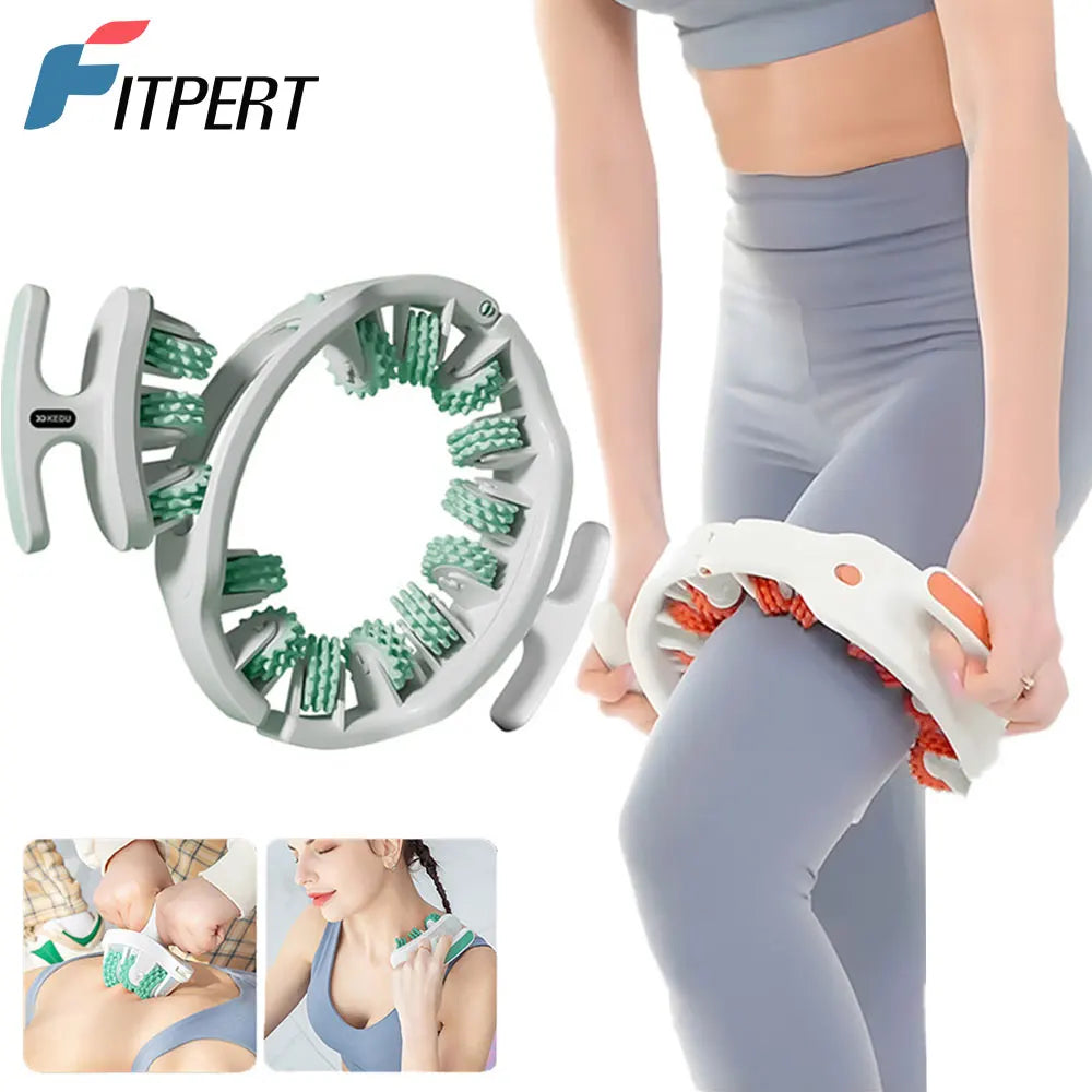 Manual Cellulite Massager Roller for Legs, Anti Cellulite Massage Tool for Thighs and Buttocks, Best Cellulite Roller for Smooth Skin