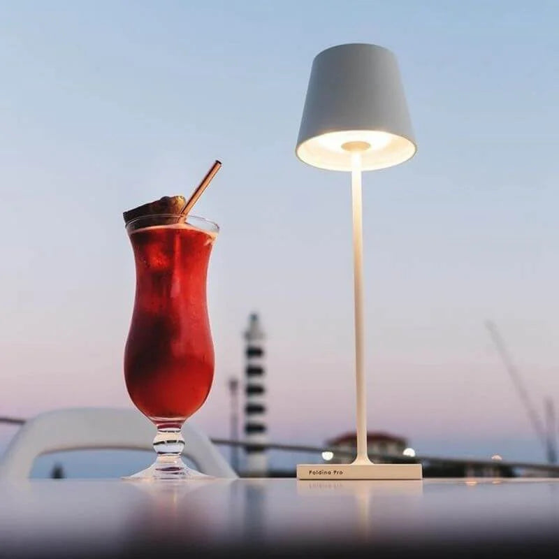 Touch-Control Rechargeable LED Lamp - 10 colours, Waterproof for Indoor and Outdoor Use