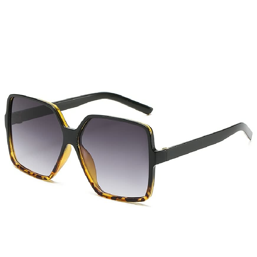Lightweight women’s sunglasses – oversized square frames, UV protection, for summer outings