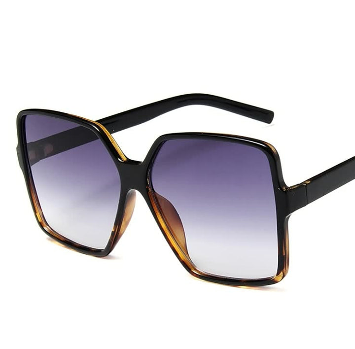 Lightweight women’s sunglasses – oversized square frames, UV protection, for summer outings