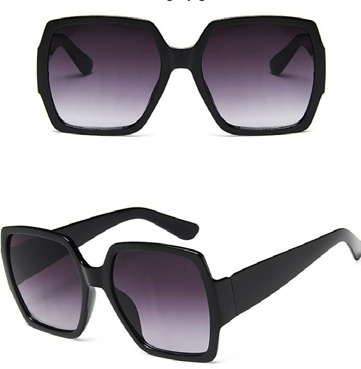 Lightweight women’s sunglasses – stylish oversized design, UV protection, for summer activities