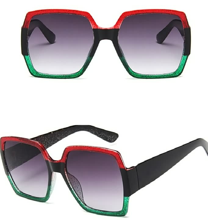 Lightweight women’s sunglasses – stylish oversized design, UV protection, for summer activities