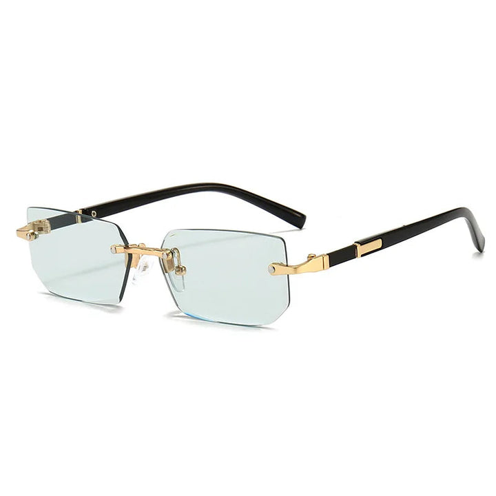 Lightweight women’s sunglasses – rectangular frame, minimalist design, for summer