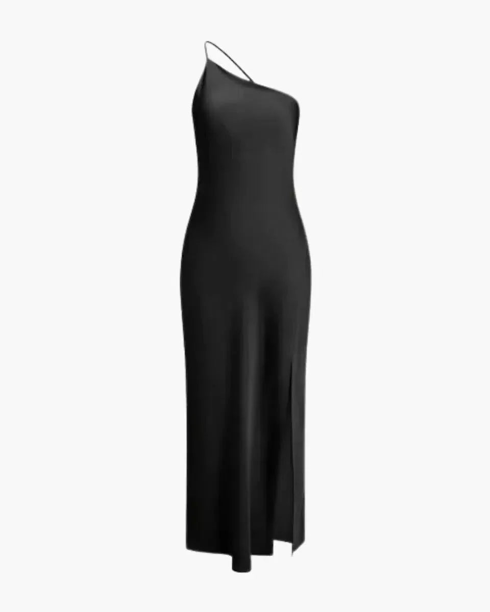 Layered Maxi Dress for Women with Crisscross Straps and Flowing Skirt in Vibrant Yellow for Summer Events