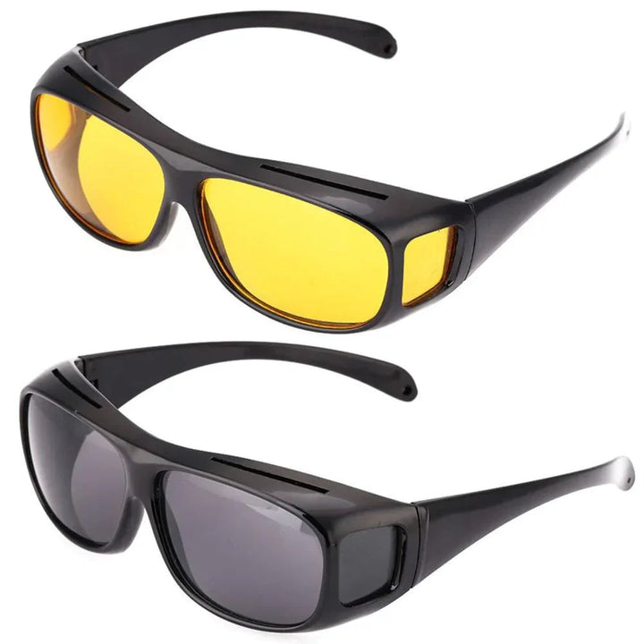 Lightweight unisex polarized night vision glasses – anti-reflective, UV protection, for safe driving