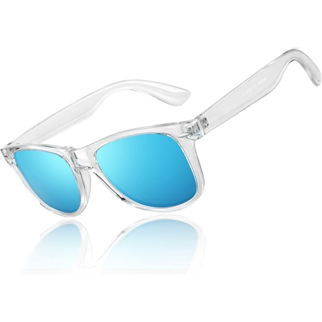 Lightweight unisex retro sunglasses – polarized design, classic style, for summer activities