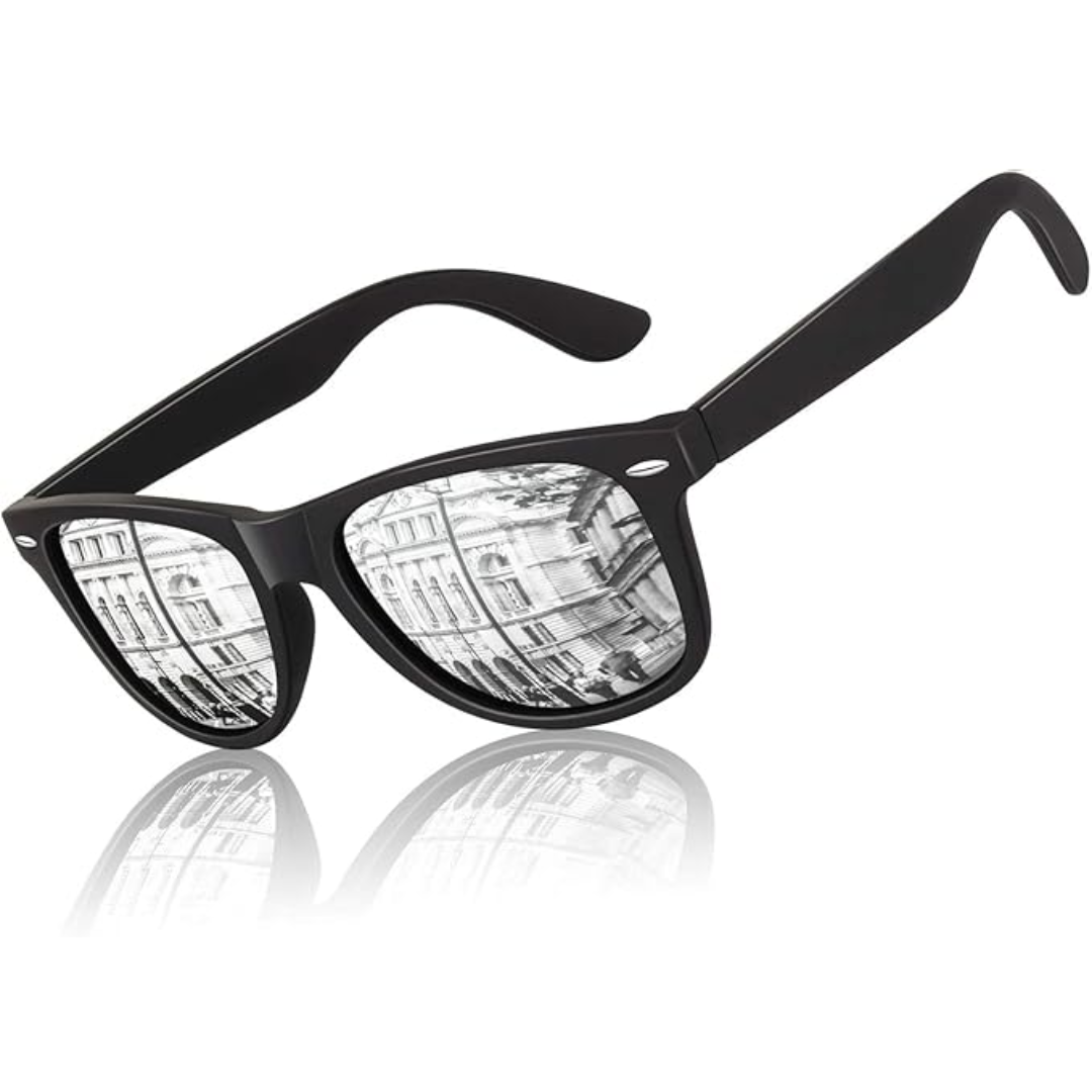 Lightweight unisex retro sunglasses – polarized design, classic style, for summer activities