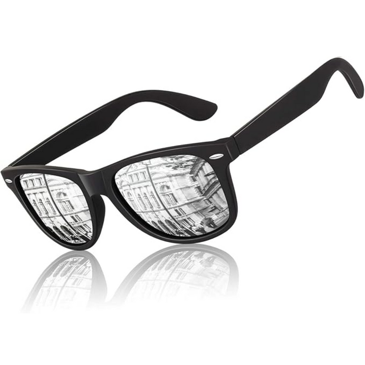 Lightweight unisex retro sunglasses – polarized design, classic style, for summer activities
