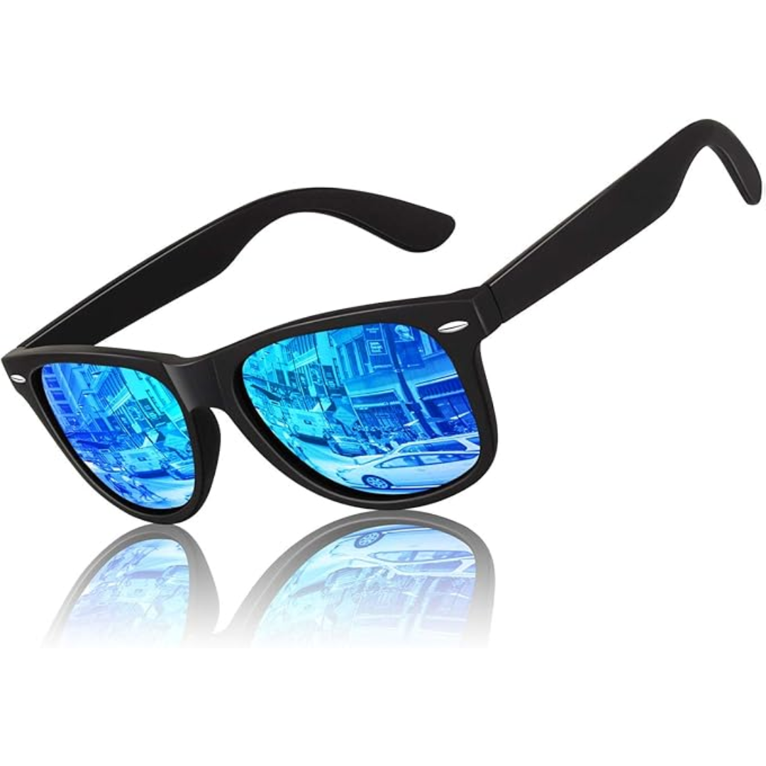 Lightweight unisex retro sunglasses – polarized design, classic style, for summer activities