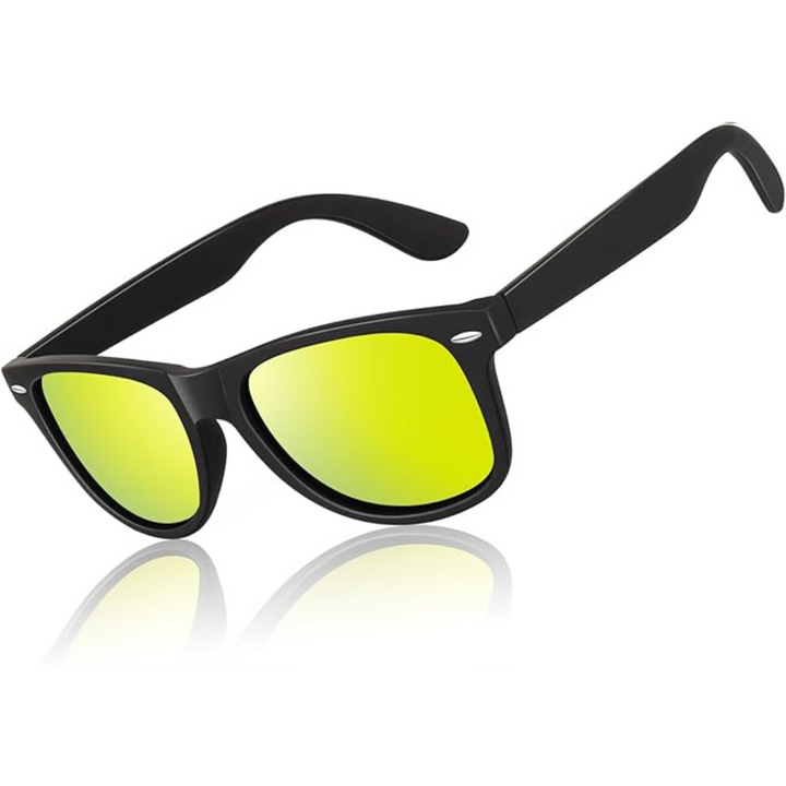 Lightweight unisex retro sunglasses – polarized design, classic style, for summer activities