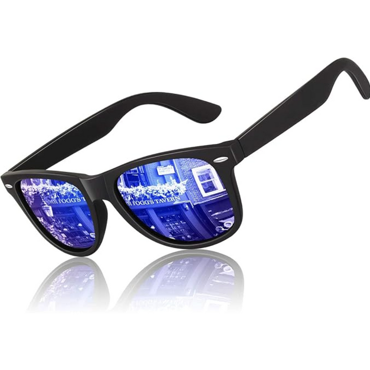 Lightweight unisex retro sunglasses – polarized design, classic style, for summer activities
