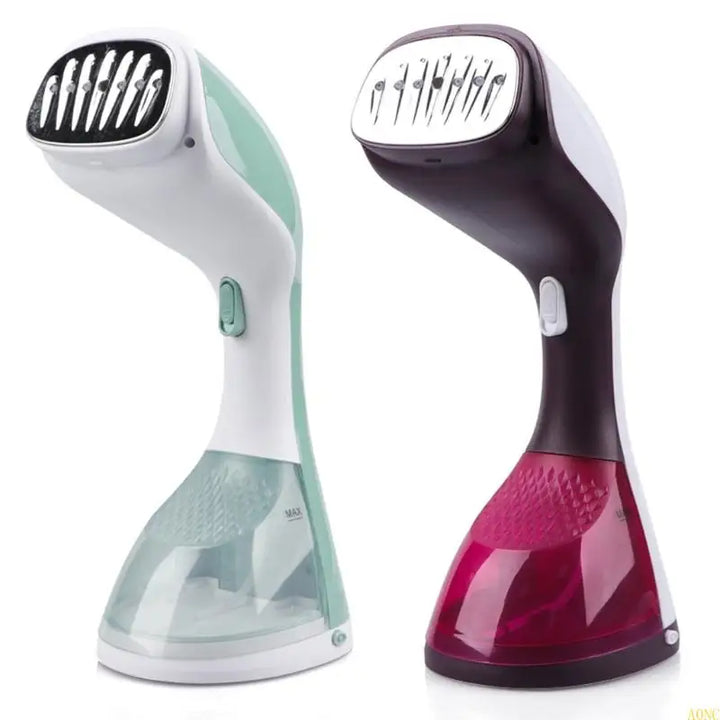 Powerful Handheld Clothes Steamer with 220ml Water Tank and Stainless Steel Panel for Quick Touch-Ups