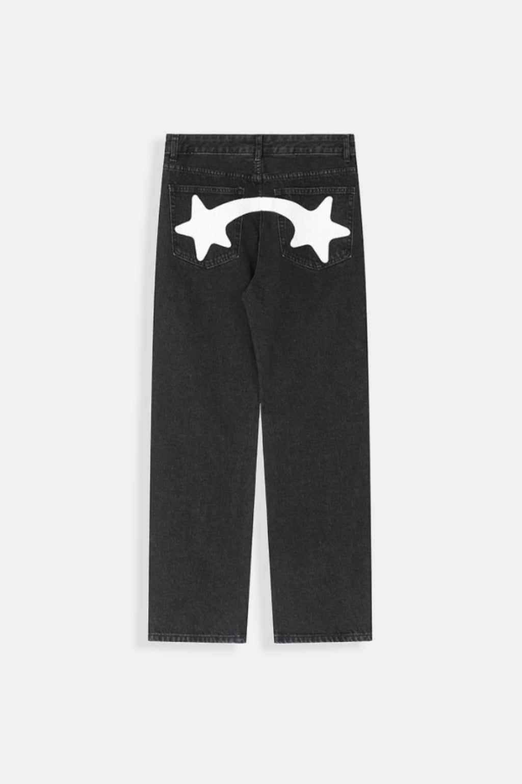 Y2K Print Jeans with Vibrant Designs, Relaxed Fit, Comfortable Denim for Trendy Style
