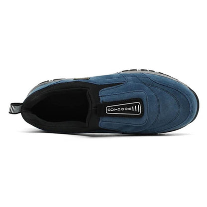 Orthopedic Hiking Shoes for Women with Non-Slip Rubber Sole and Comfortable Round Toe Design