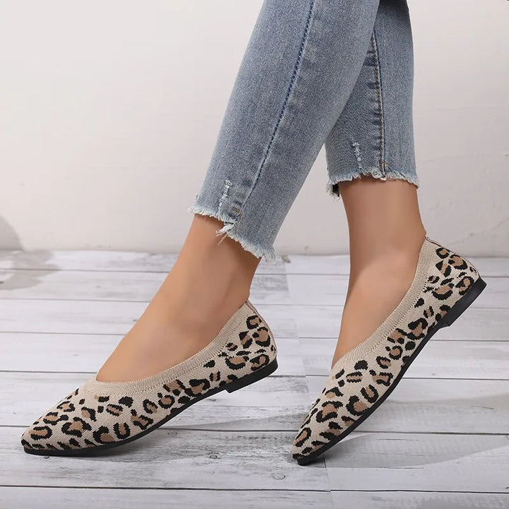 Breathable Women’s Ballet Flats - Pointed Toe Mesh, Casual
